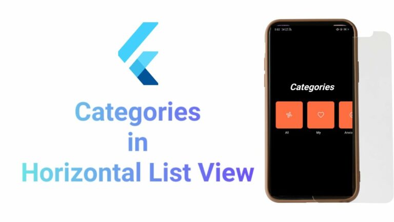 Flutter Horizontal List